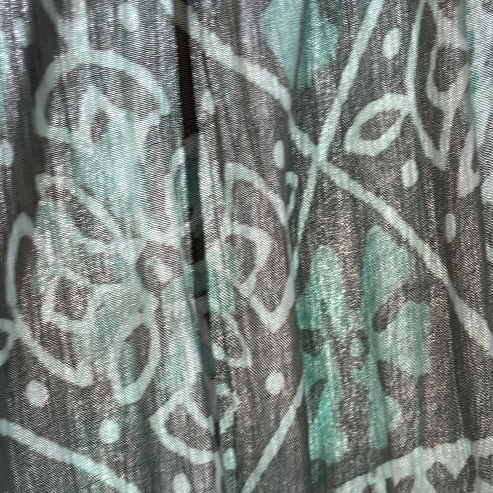 India Boutique Green Sheer Dress with Hat - Picture 4 of 12
